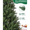 Home Artificial Christmas Tree, 4.5Ft/6Ft/7.5Ft/9Ft Pre-Lit Christmas Tree, PE/PVC Tips, Easy Setup 3 Steps, Flame Retardant - 4 of 4