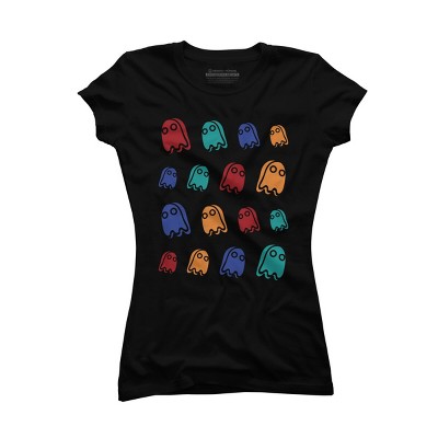 Junior's Design By Humans Gummy Ghost Boo Boo Halloween 2019 By wakawiki T-Shirt