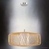 Urban Ambiance Luxury Natural Indoor Pendant,  12''H x 22"W x 22''D,  Natural Rattan Finish, UHP4534 - 4 of 4