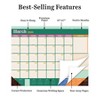 TF Publishing 22.5"x17.5" 2026 Sherbet Large Desk Pad Monthly Blotter Calendar - 3 of 4