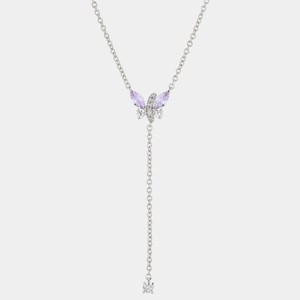 AJOA CZ BUTTERFLY Y NECKLACE - 1 of 1