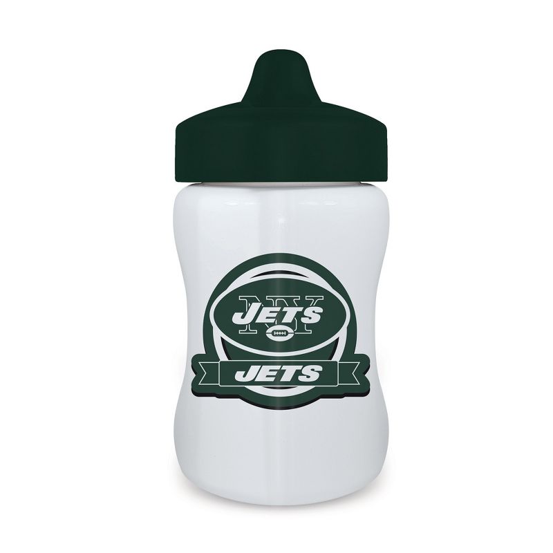 BabyFanatic Toddler and Baby Unisex 9 oz. Sippy Cup NFL New York Jets, 1 of 5
