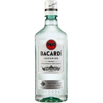 Bacardi Superior Rum - 750ml Plastic Bottle