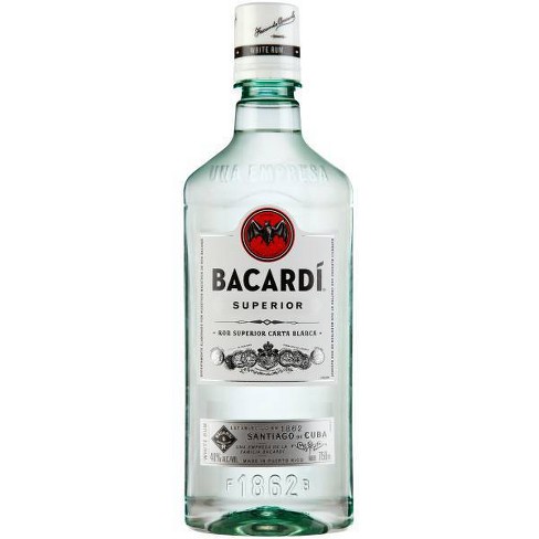 Bacardi Superior Rum - 750ml Plastic Bottle : Target