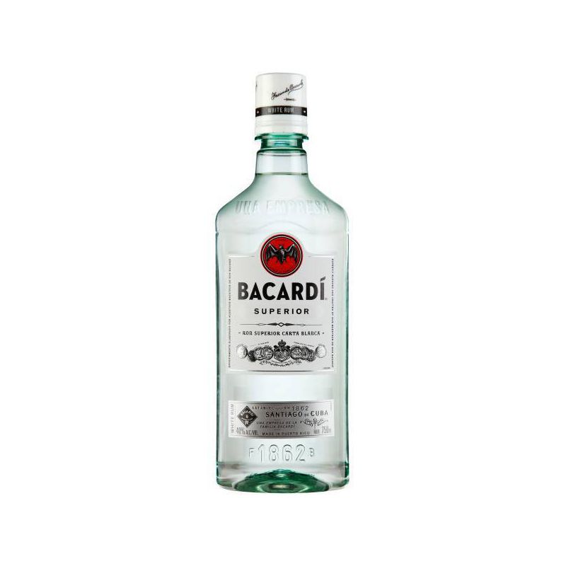 Bacardi Superior Rum - 750ml Plastic Bottle, 1 of 8