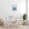 Stupell Industries Water Inspired Blue Ombre Floating Frame Canvas Art, Gray, 17" x 21" - 3 of 4