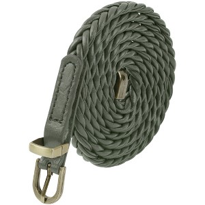 INSPIRE CHIC Women's Braided Cord Retro Casual Decoration for Dresses Thin Belts - 1 of 4