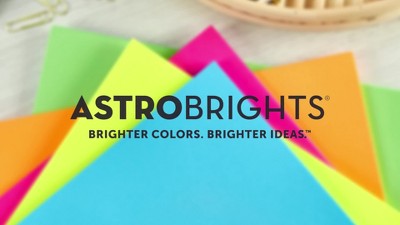 Astrobrights Colored Paper 8.5 X 11 24lb 100ct Glow : Target