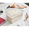 iDesign Large Food Storage Bin with Airtight Lid - Set of 4 - Clear - 3 of 4