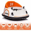 12V Kids Electric Bumper Car with Remote Control, 360 Degree Spin, LED Lights,Music & Battery Display, Dual 30W Motors - 2 of 4