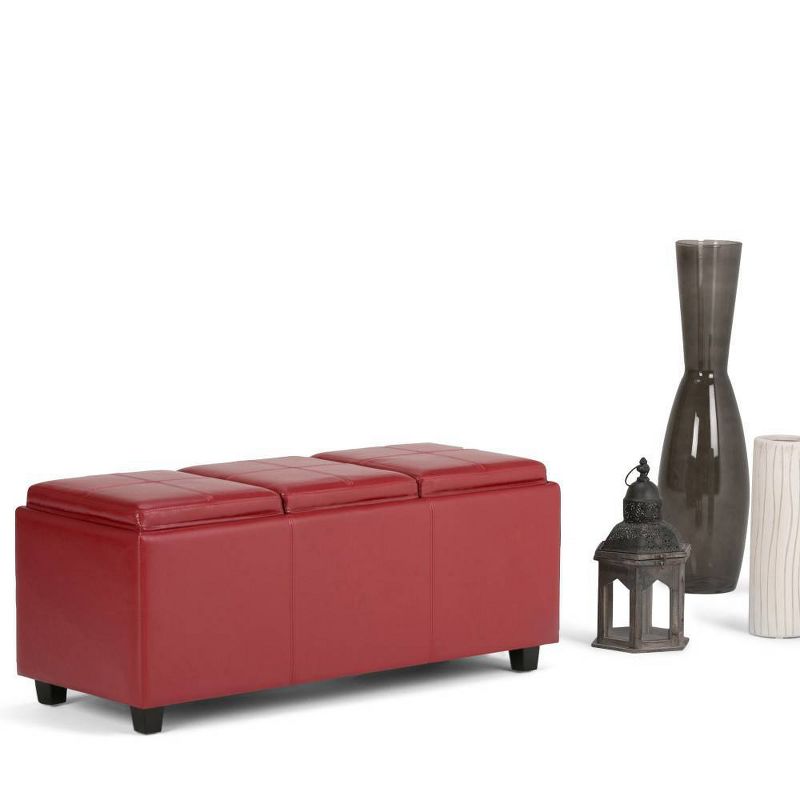 Franklin Storage Ottoman and benches - WyndenHall, 3 of 11