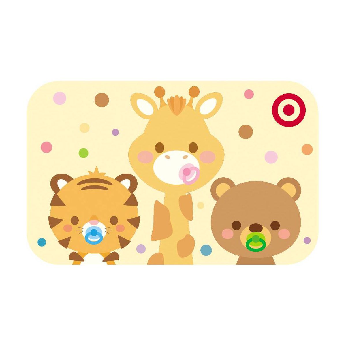 3 Cute Animals Target GiftCard