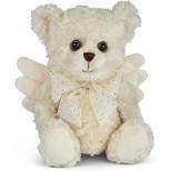 Bearington Peace Plush Stuffed Animal Angel Teddy Bear, 12"