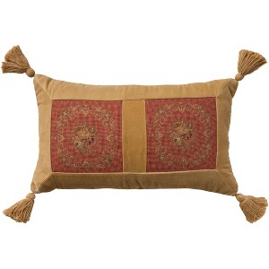 Mina Victory Vintage Floral Panels Indoor Throw Pillow - 1 of 4
