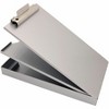Saunders - Cruiser Mate Form Holder with Storage - 1 in. Clip Capacity - Top Opening - Aluminum - Gray - 8 1/2 in. x 14 in. - 1 Each - 3 of 4