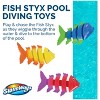 SwimWays Fish Styx Kids Fish-Shaped Pool Diving Toys 3-Pack with Soft Flexible Colorful Dive Fish for Underwater Skill Building Pool Party Play - 2 of 4