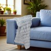 Unique Bargains Blanket Solid Color Bubble Fleece Polyester 28"x39" - 4 of 4