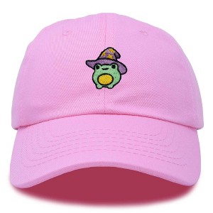 Dalix Sorcerer Frog Embroidered Cap Cotton Baseball Cute Cool Dad Hat Womens - 1 of 4