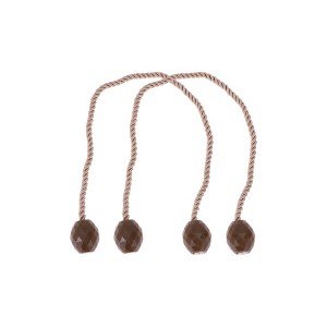 Unique Bargains Delicate Magnetic Buckle Curtain Strap Polyester Magnet Plastic 2 Pcs - 1 of 4