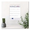Twin-Wirebound Wall Calendar, One Month per Page, 8 x 11, White/Blue Sheets, 12-Month (Jan to Dec): 2026 - 4 of 4