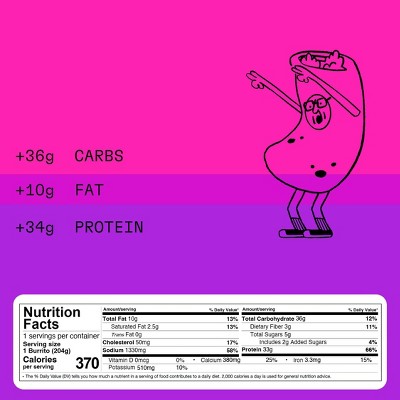 Counter Frozen Chicken Queso Burrito - 7.2oz