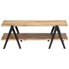 vidaXL Coffee Table 45.3"x23.6"x15.7" Solid Mango Wood - 3 of 4