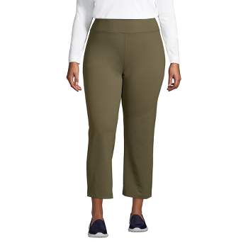Eloquii Women's Plus Size Straight Leg Doublecloth Pant, 18