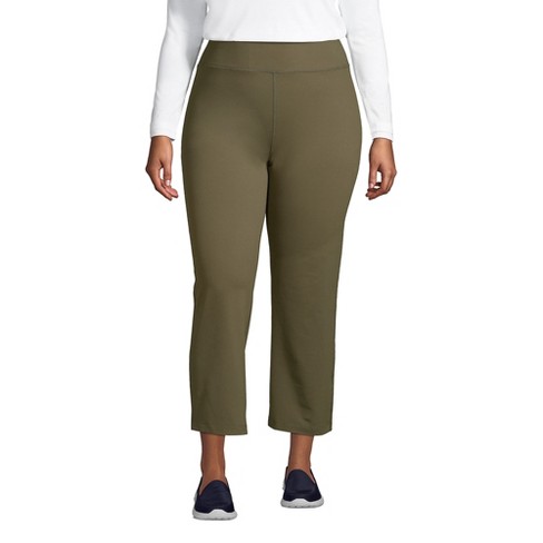 Lands' End Women's Active Crop Yoga Pants - Large - Forest Moss Camo Tie  Dye : Target