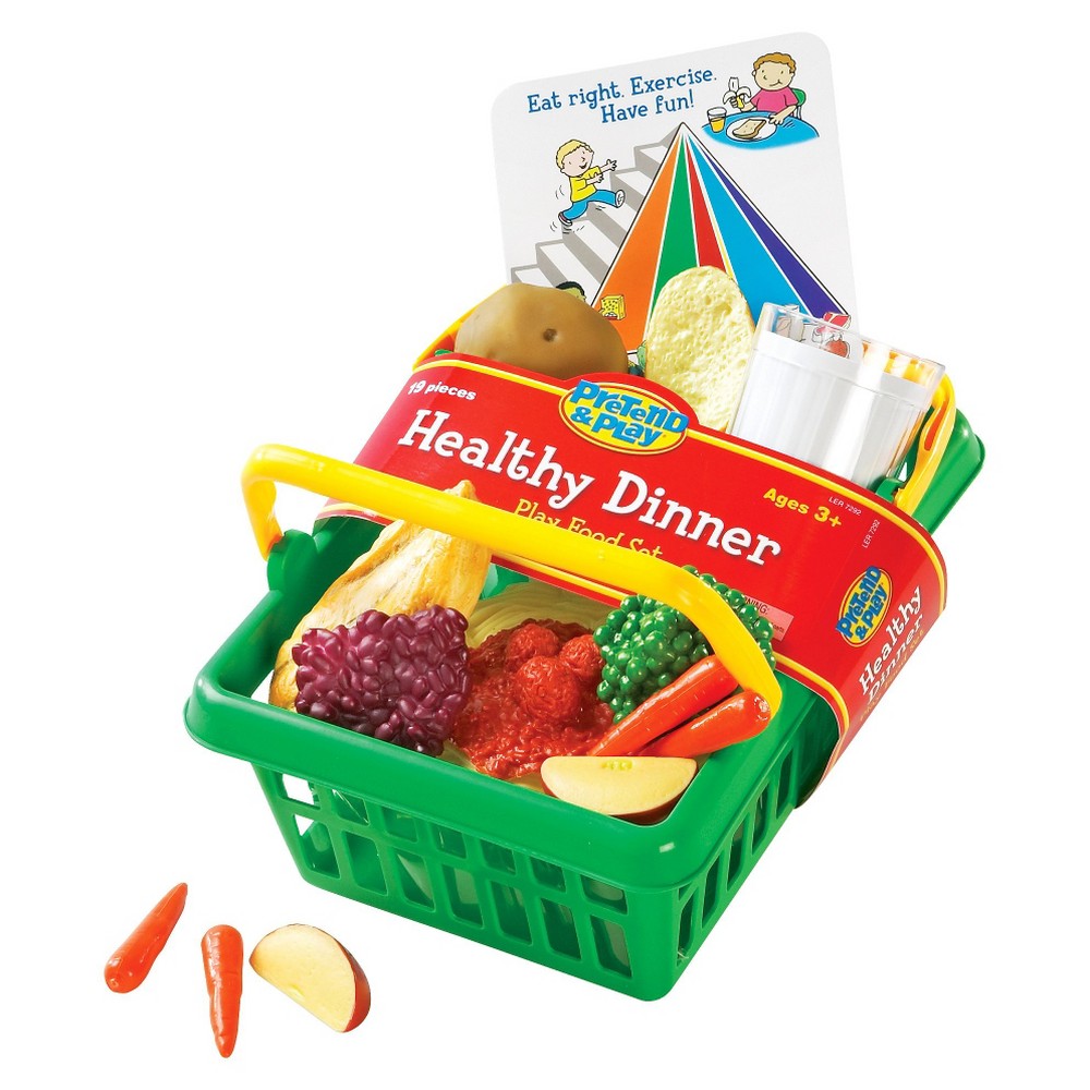 UPC 765023072921 product image for Learning Resources Healthy Dinner Basket | upcitemdb.com