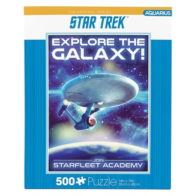 Aquarius Puzzles Star Trek Travel 500 Piece Jigsaw Puzzle : Target