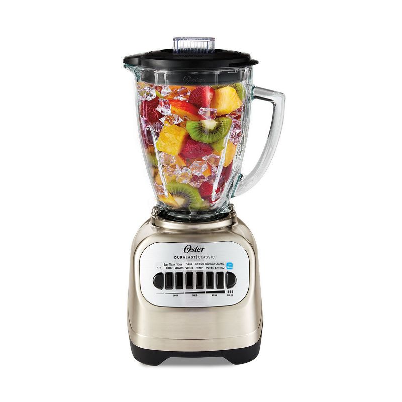 Oster Classic Series Blender with Travel Smoothie Cup - Chrome, 1 of 6