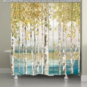 Laural Home Birches of Autumn Shower Curtain - 1 of 1