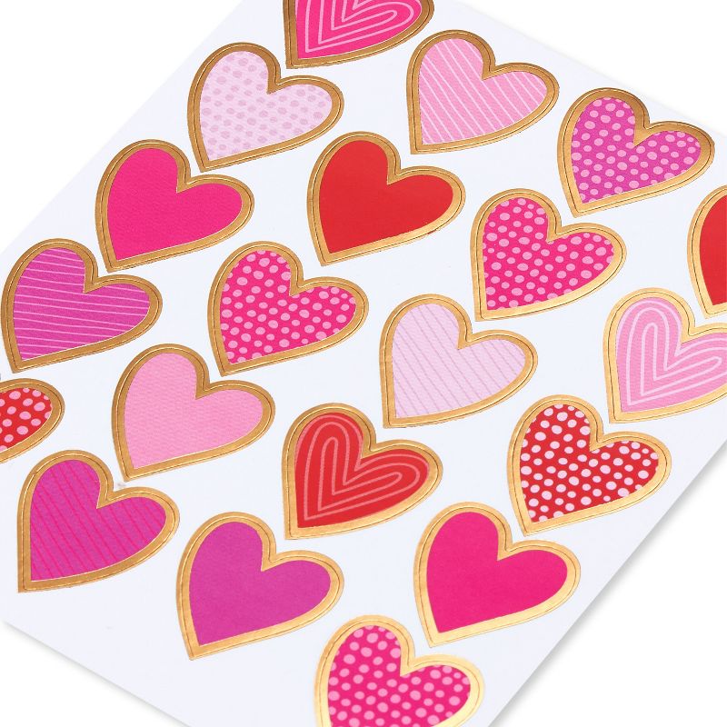2ct Sheets Big Heart Stickers, 4 of 7