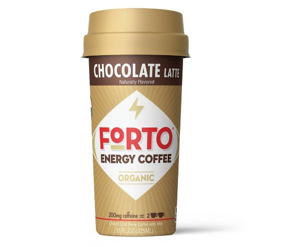 Forto Organic Coffee Chocolate Latte - 11 fl oz Bottle