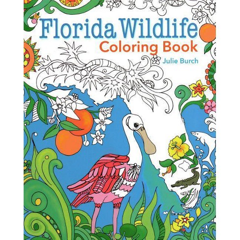 Download Florida Wildlife Coloring Book Paperback Target