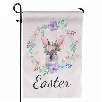 Nifti Nest Easter Flag - Floral Bunny