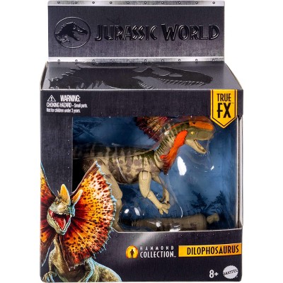 Детские фигурки Jurassic World Hammond Collection Dilophosaurus Dinosaur Figure, Deluxe Design and Articulation — фото 6