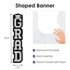 Big Dot of Happiness Graduation Cheers Banner - Vertical Shaped Banner Decorations - 3 of 4