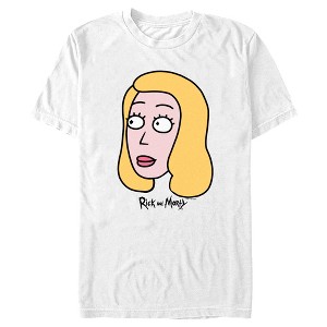 Men's Rick And Morty Beth Big Head T-Shirt - 1 of 4