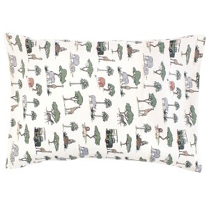 Hudson Baby Cotton Toddler Pillow Case, Going On Safari, One Size - 1 of 2