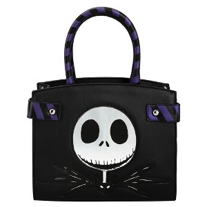 Nightmare Before Christmas Jack Skellington Movie Character Black Purse - 1 of 4