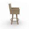 Covers&All Universal 25 in Counter Swivel Bar Stool, Jacobean Flat Wicker, 23 x 23 x 42 - 2 of 4