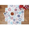 C&F Home Firework Sparkle Design Pattern Single 4th of July Patriotic Cotton Napkin - 3 of 3
