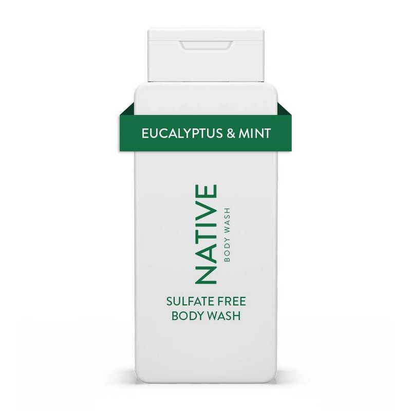 Native Body Wash - Eucalyptus &#38; Mint - Sulfate Free - 18 fl oz, 1 of 9
