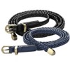 INSPIRE CHIC Women Skinny Braided Belt  Woven - Pin Buckle Casual  Waist Belt for Dresses - 3 of 4
