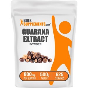 BulkSupplements Guarana Extract (22% Caffeine) Powder - 1 of 4