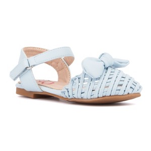 Olivia Miller Girl's Toddler Dollface Flat Sandal - 1 of 4