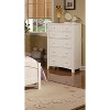 PAGED Contemporary Dresser for Bedroom Black Finish Storage Cabinet with Drawers for Living Room, Hallway, Office - 4 of 4