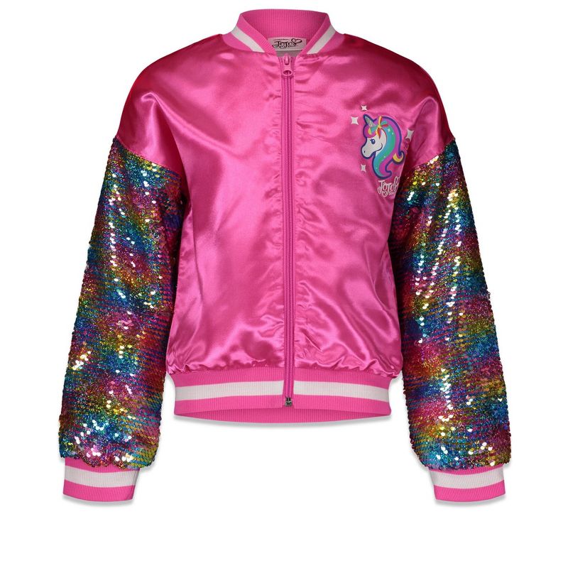 Jojo Siwa Big Girls Jacket Pink 18 : Target