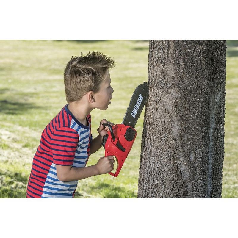 Syncfun 17 inches Toy Leaf Blower and 16 inches Toy Chainsaw with Realistic Sound Effect Kids Pretend Play Tool Toy, 5 of 8